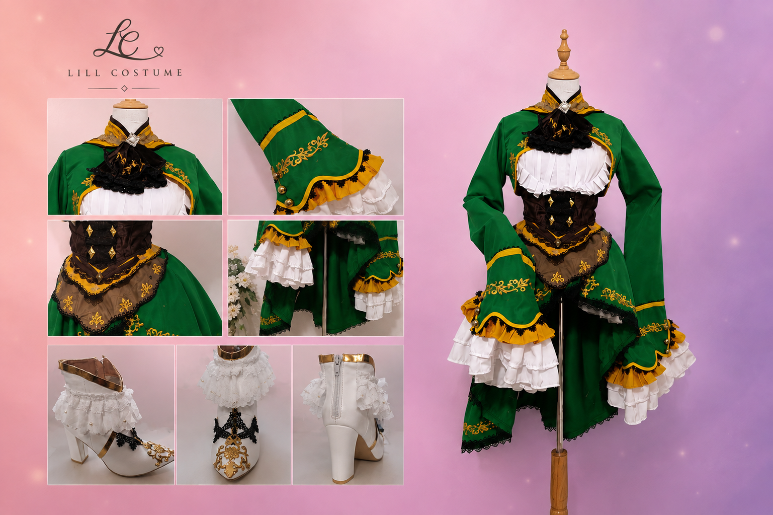 PREORDER Satono Diamond Cosplay Costume (Uma Musume)