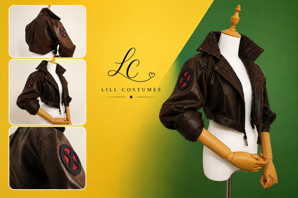 INSTOCK Rogue X-Men Cosplay Costume (Jacket and Body)