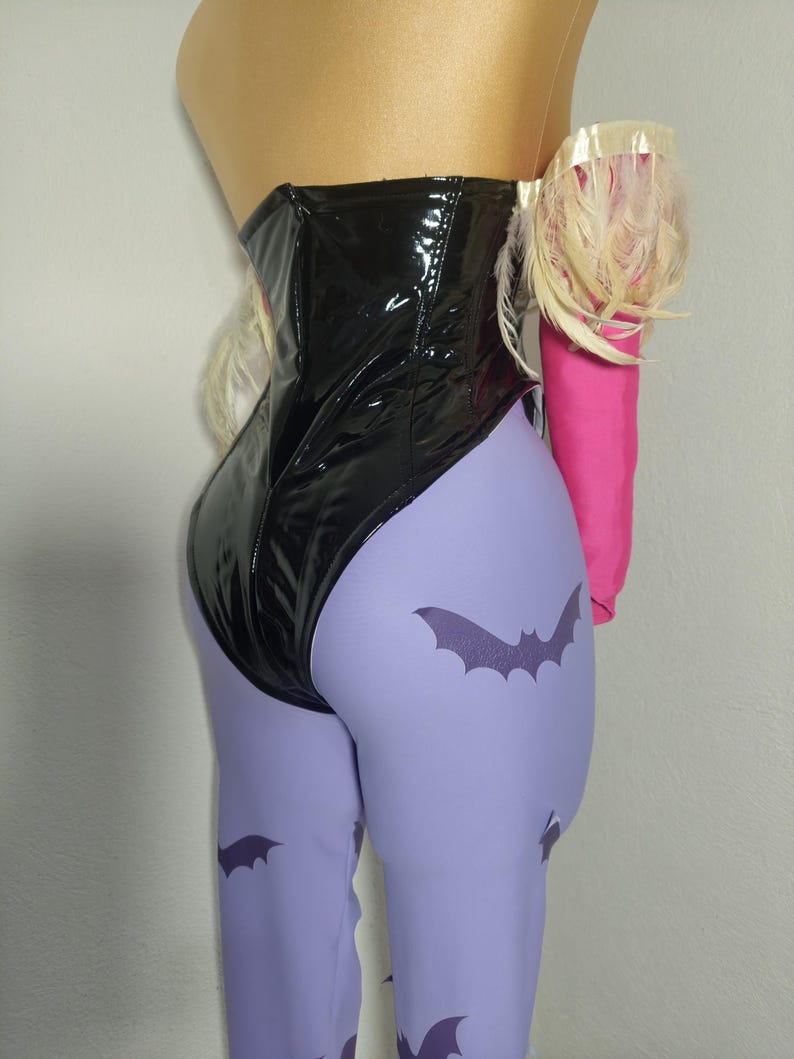 INSTOCK Morrigan Darkstalkers Cosplay Costume