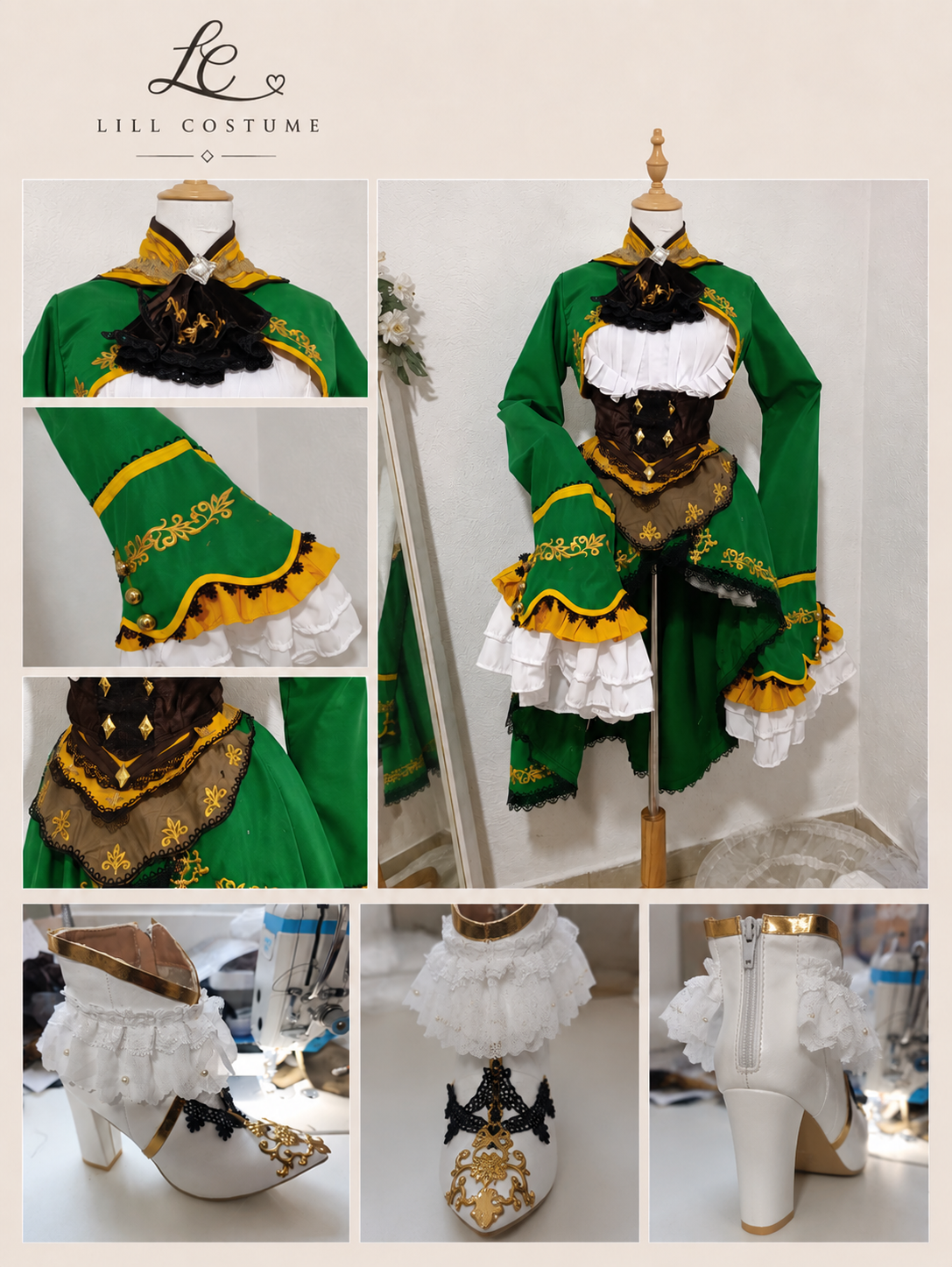 PREORDER Satono Diamond Cosplay Costume (Uma Musume)